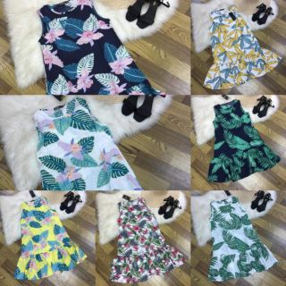 Váy đũi họa tiết