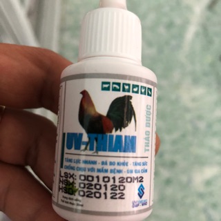1 lọ UV THIAM 20ml tăng lực tăng bo cho gà