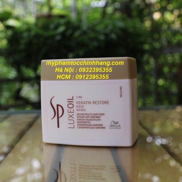 MẶT NẠ SP LUXEOIL KERATIN RESTORE MASK 150ml - 400ML | BigBuy360 - bigbuy360.vn
