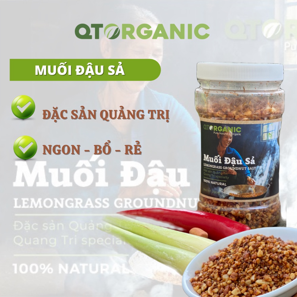 Muối Đậu Sả -Giòn, béo, thơm ngon 100% Natural | BigBuy360 - bigbuy360.vn