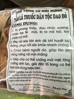 LÁ TẮM DÂN TỘC DAO ĐỎ