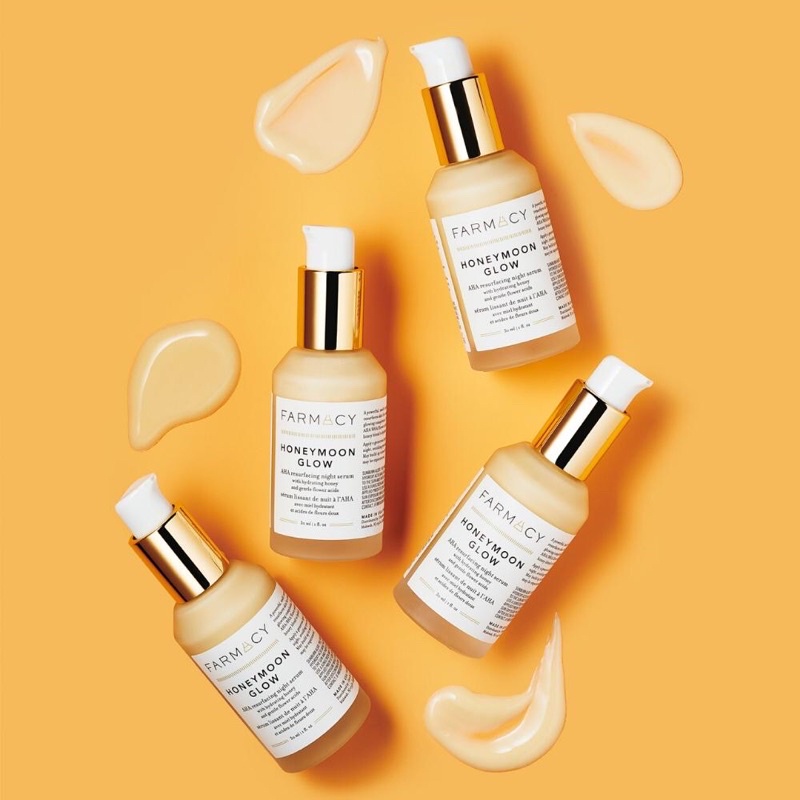 Tinh chất dưỡng đêm Farmacy Honeymoon Glow AHA Resurfacing Night Serum
