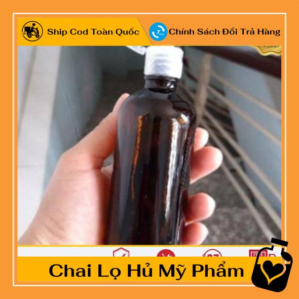 Chai Chiết Mĩ Phẩm ❤ TOP GIÁ RẺ ❤ Chai nắp bật thủy tinh 50ml,100ml chiết mỹ phẩm , , phụ kiện du lịch