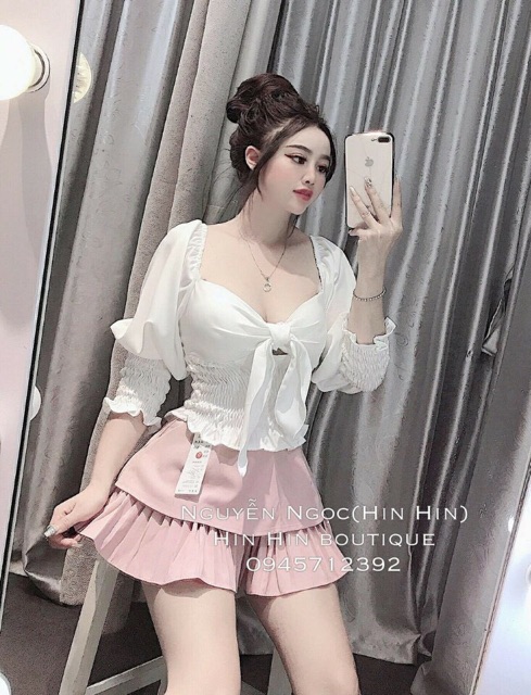 Chân váy xếp li loe hàng đẹp Quảng Châu | BigBuy360 - bigbuy360.vn