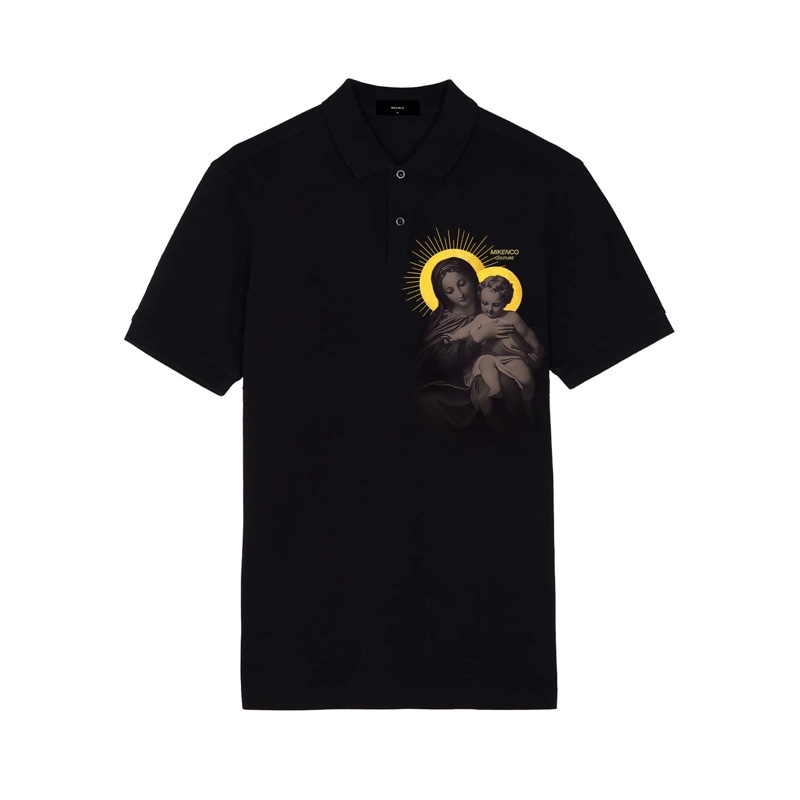 Áo thun unisex ngắn tay MIKENCO MARIA POLO