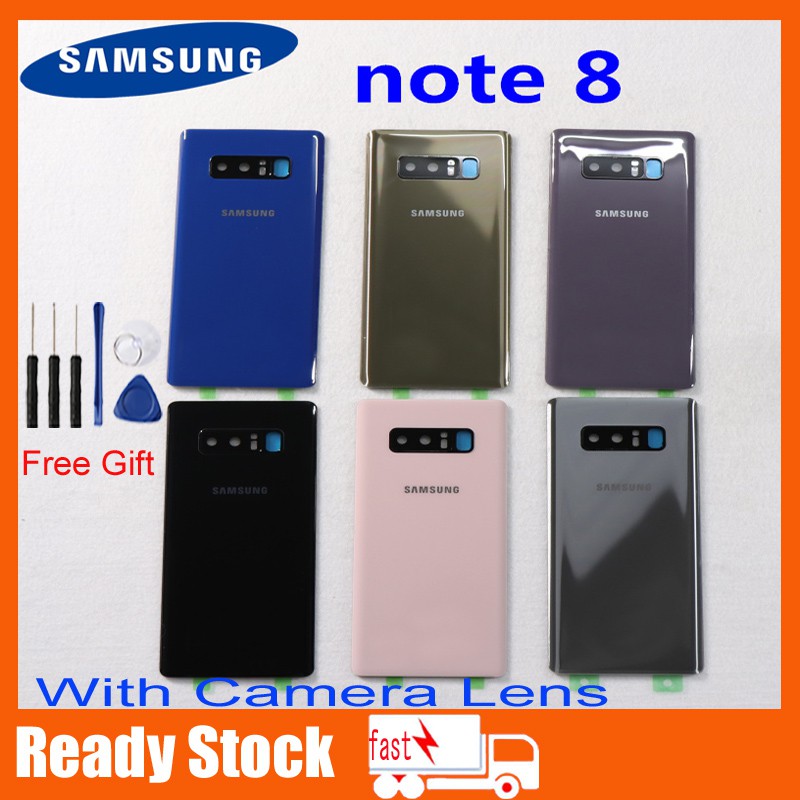 Nắp lưng kính 3D thay thế cho SAMSUNG Galaxy Note 8 N950 N950F N9500 SM-N950F Note 5