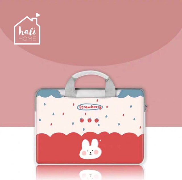 [Tặng kèm lót chuột] Túi đựng laptop siêu dễ thương có lớp chống sốc | BigBuy360 - bigbuy360.vn