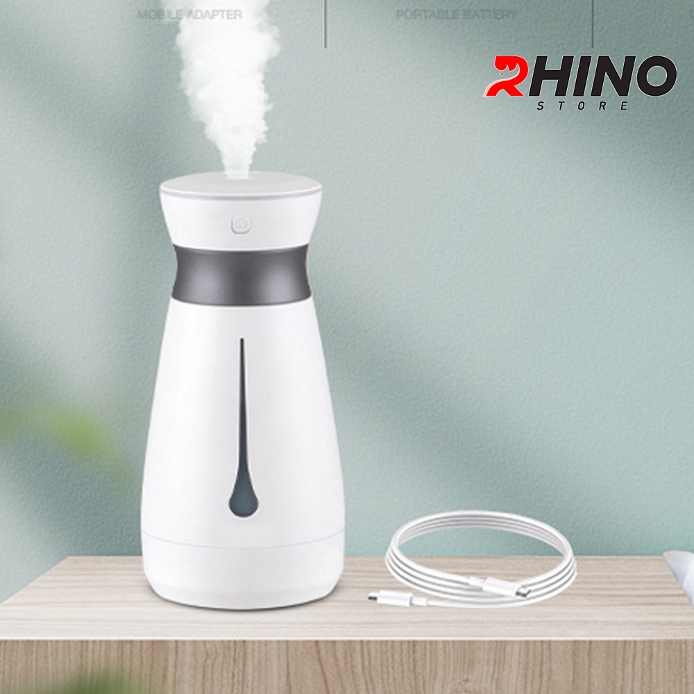 Máy phun sương xông tinh dầu tạo ẩm cao cấp Rhino H103 dung tích 1000ml, không gây tiếng ồn