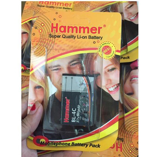 Pin hammer 4c/5c chính hãng- cam kết sản phẩm nhập khẩu Chính Hãng, bảo hành 12 tháng
