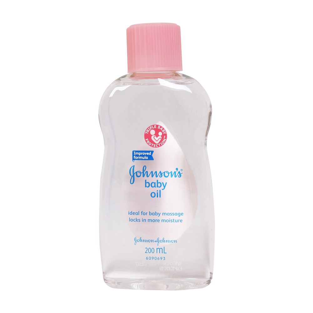 Dầu massage dưỡng da Johnson Baby Oil 200ml