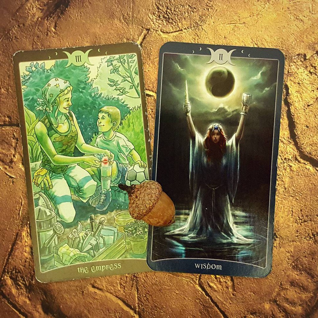 Bộ Bài Book of Shadows Tarot - Complete Kit (Mystic House Tarot Shop) - Bài Gốc Authentic Chính Hãng 100%