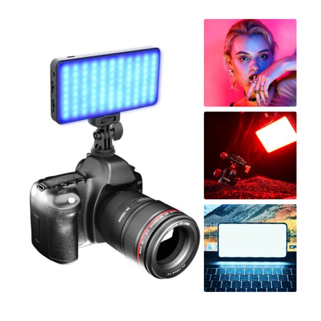 Đèn led video Ulanzi VIJIM VL196 RGB Tặng kèm Đèn led mini cắm cổng usb siêu sáng - Hàng chính hãng