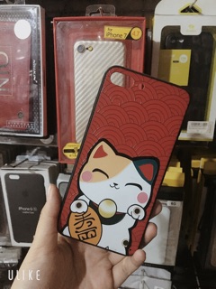 Ốp mèo thần tài cho iphone 7plus/8plus