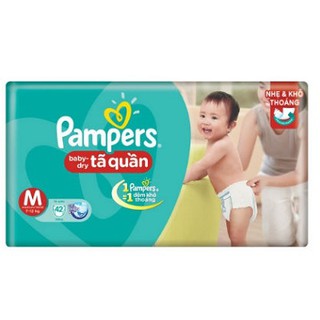 Bỉm Quần Pamper M40+4 /L36+4/XL32+3