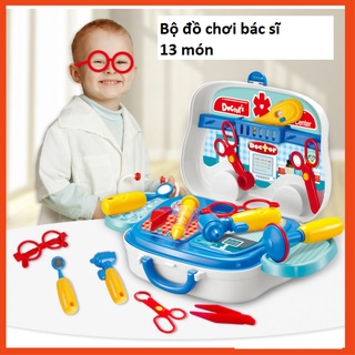 Đồ chơi vali bác sĩ hình ô tô cho trẻ