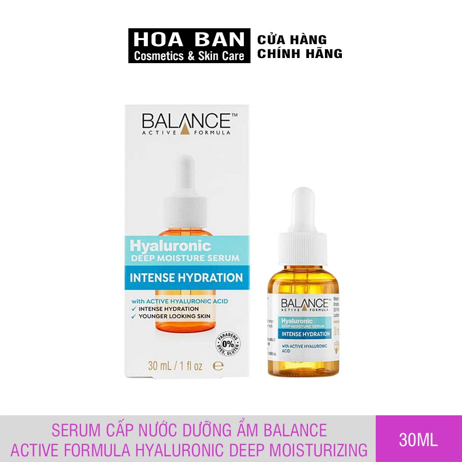 Tinh chất Balance Hyaluronic 554 Youth Serum 30ml