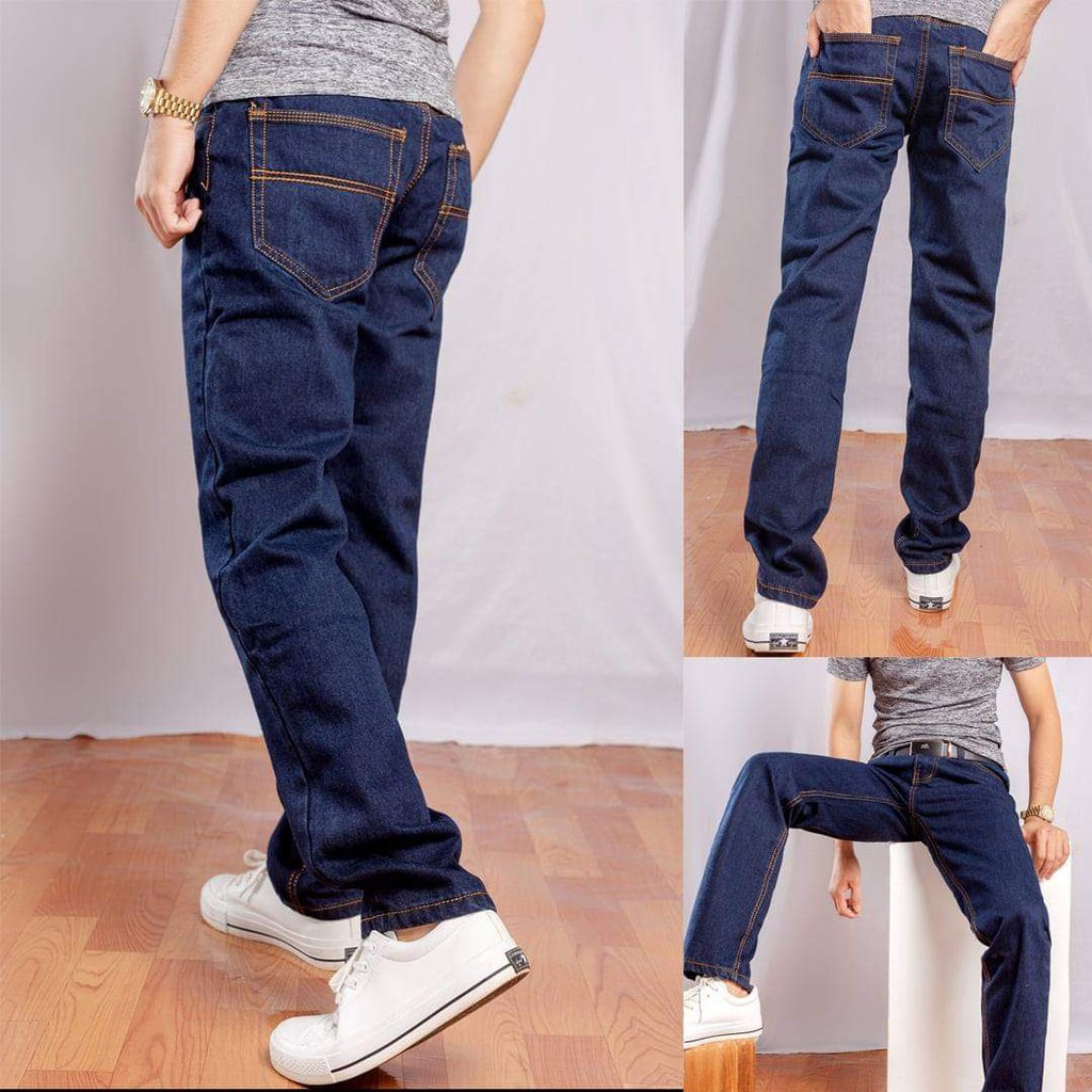 [Sỉ] Quần jean nam basic dễ phối đồ hợp mọi dáng size 28-36 đủ 3 màu đẹp giá siêu rẻ - Chốt ngay