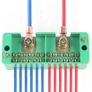 Hộp nối dây điện 2 chấu 6 / 8 / 12 lỗ cắm 220V FJ6 tiện dụng