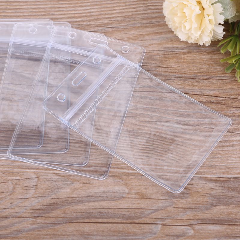 5 bao đựng thẻ bằng PVC trong suốt kháng nước