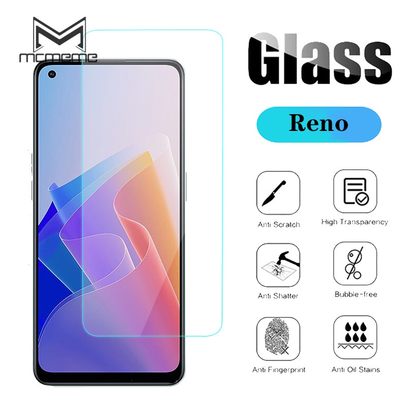 Kính cường lực che phủ toàn màn hình dành thích hợp cho OPPO Reno 8T 8 5G 8Z 7 7Z 6 6Z 5 5G 4 3 Pro
