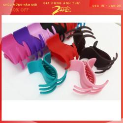 Kẹp Tóc Càng Cua Nhám Trơn - Nhỏ Gọn - Tiện Dụng - Phù Hợp Với Mái Tóc Dài - Combo 4 cái