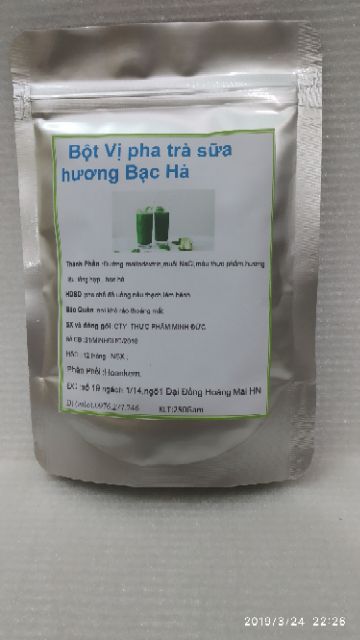 Bột vị pha trà sữa bạc hà 250g | BigBuy360 - bigbuy360.vn