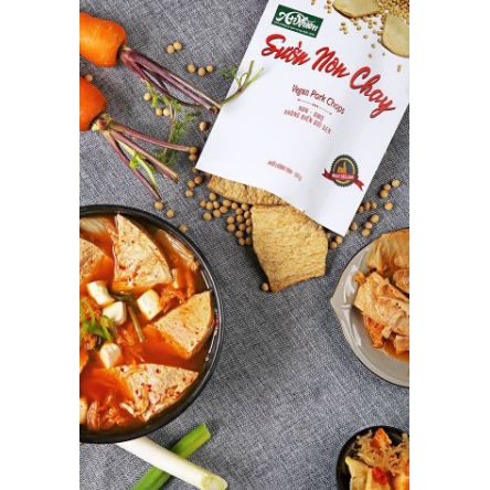 [BÁN CHẠY NHẤT] 250g Sườn Non Chay An Nhiên, Thịt Chay, Thực Phẩm Chay Dinh Dưỡng, Thuần Chay Healthy, Đồ Ăn Chay