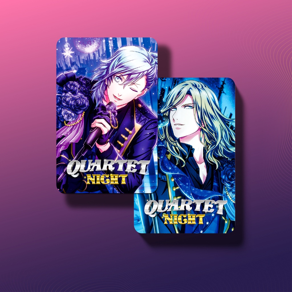[ PHOTOCARD ] Thẻ Card Bo Góc Game Uta no Prince-sama / Quartet Night Vol. I - Giấy Bìa Cứng - Có Màng Cán