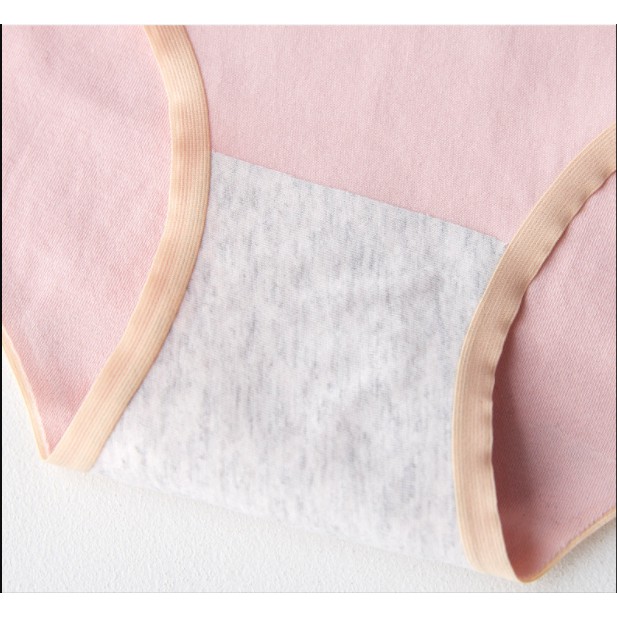 Quần lót nữ xẻ đáy cotton mặc trong váy màu hồng cute dễ thương đẹp giá rẻ QL10 | BigBuy360 - bigbuy360.vn