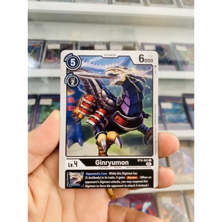 Thẻ Bài Digimon Mã BT8-063 - Ginryumon - Digimon - Common