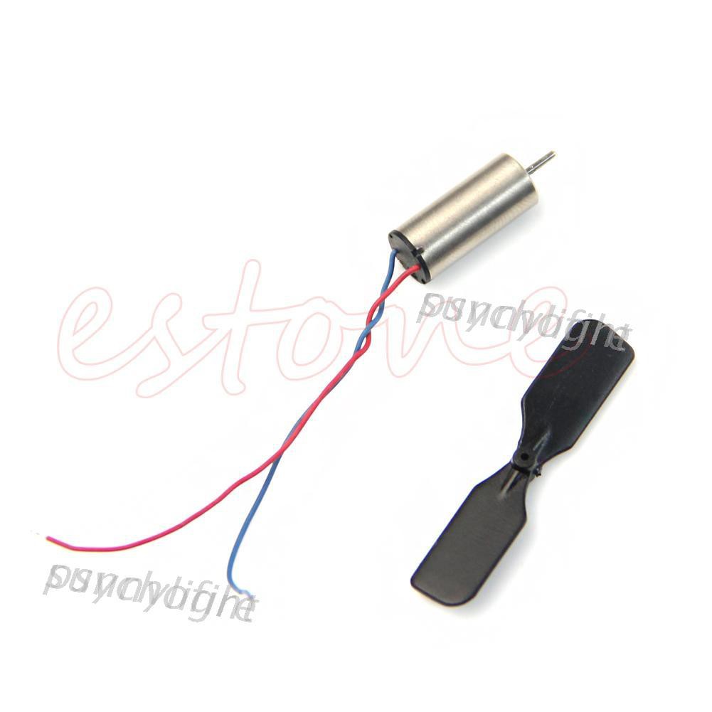 Cặp Động Cơ Không Lõi 3.7v 48000rpm Và Cánh Quạt Cho Máy Bay Điều Khiển Từ Xa