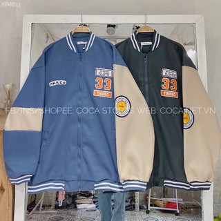 [KB8833]🏈 Áo khoác BOMBER số 33 (Có sẵn/ảnh thật)