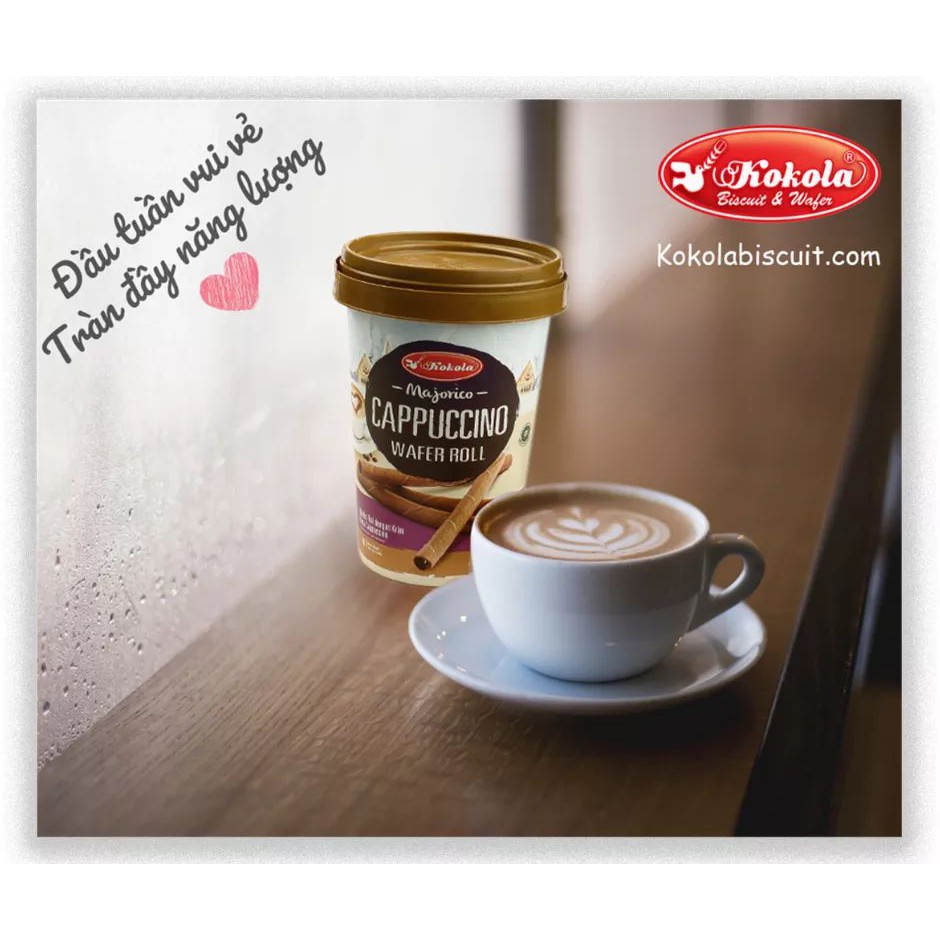 Bánh Quế Majorico Wafer Roll Kokola Hũ 120g | BigBuy360 - bigbuy360.vn