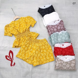 sét bộ gấm xốp hoa mai