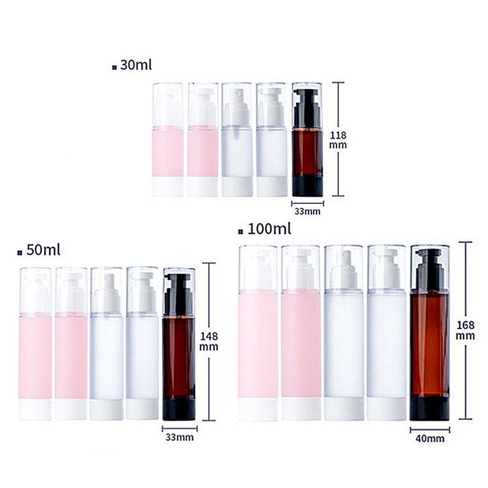 [Hàng mới về] Chai Nhựa Rỗng 30ml / 50ml / 100ml Đựng Mỹ Phẩm Có Vòi Xịt Tiện Dụng