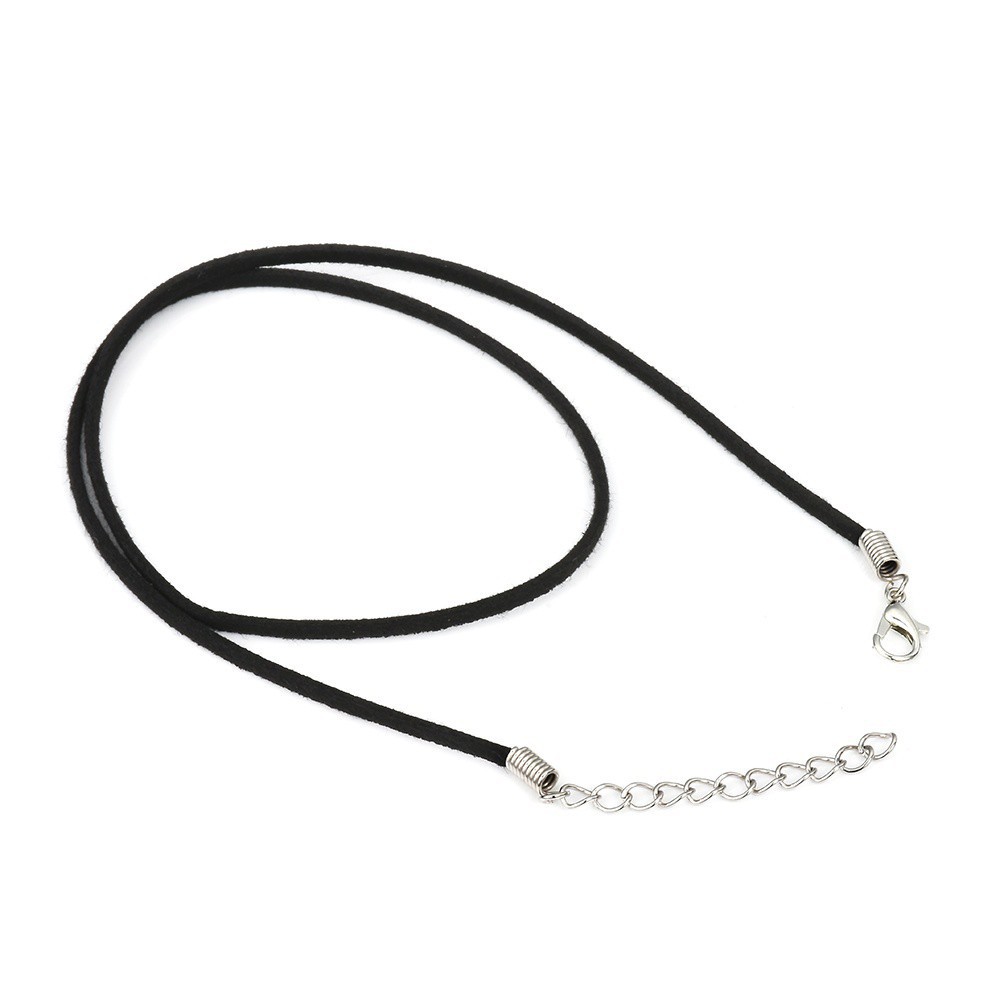 Set 10 dây chuyền DIY màu nâu / đen