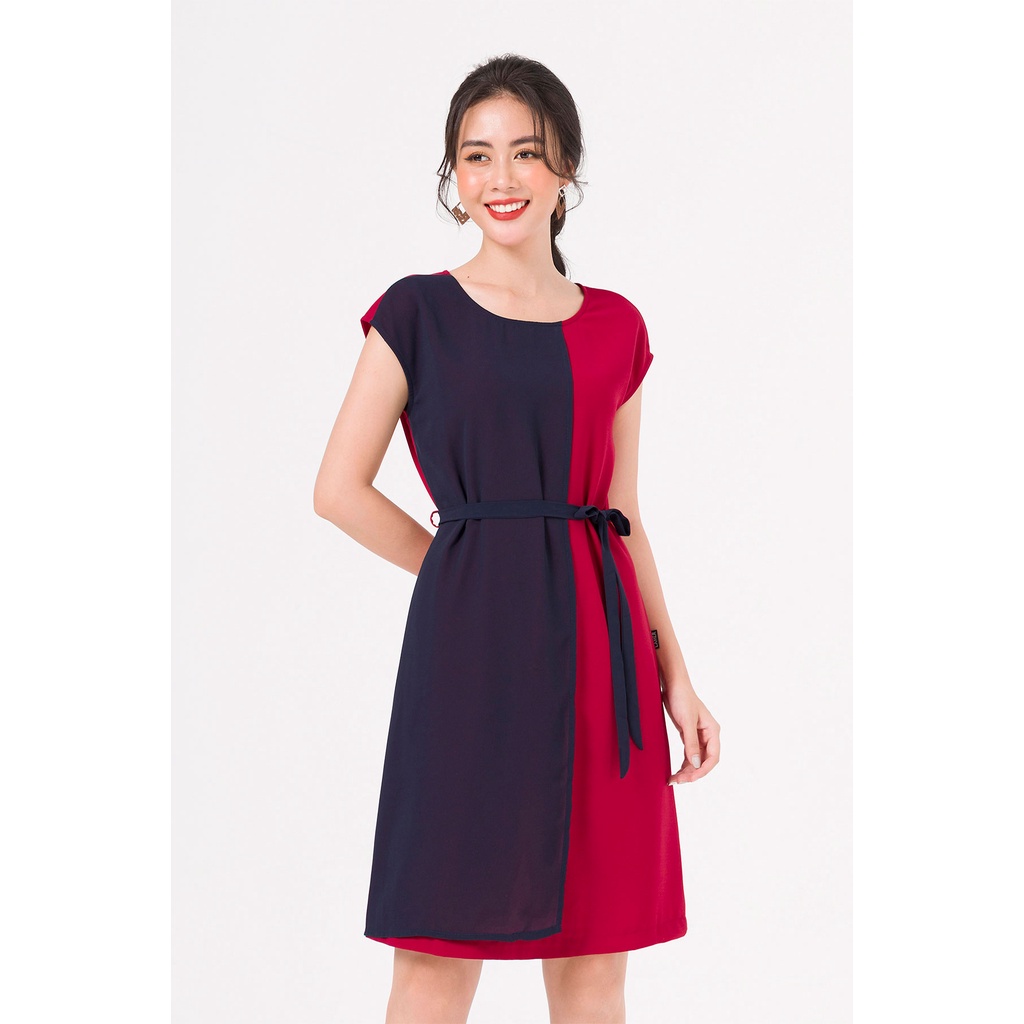 Đầm LAMER Phủ Voan Nơ Eo L63T20H057