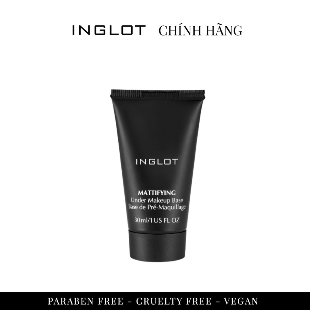 INGLOT - Kem lót siêu kiềm dầu Inglot Face Mattifying Under Makeup Base 30ml