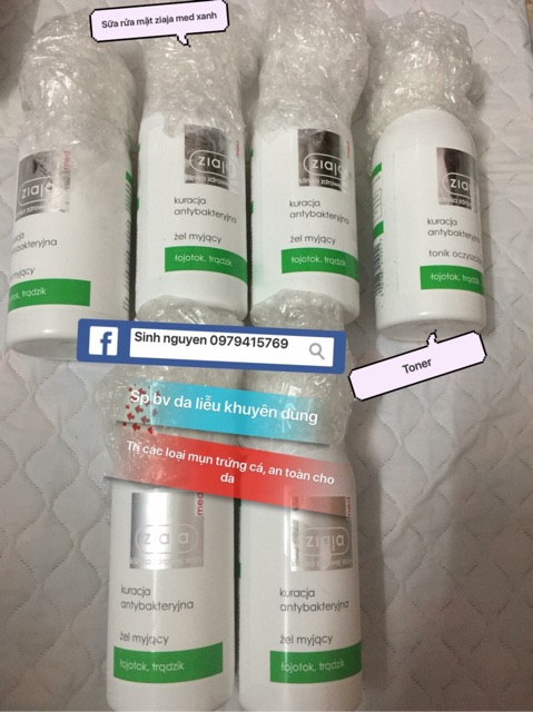 Sữa rửa mặt ziaja med xanh nội địa balan 200ml | BigBuy360 - bigbuy360.vn