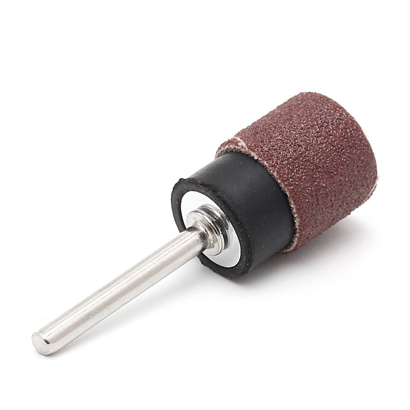 BITS Bộ 10 Đầu Mài Móng Tay 12.5mm Grit 80 # Và Trục 3.17mm