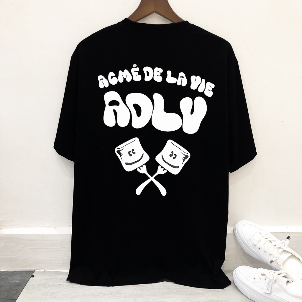 Áo thun tay lỡ ADLV cao cấp, áo phông nam nữ T shirt unisex, Dricco official