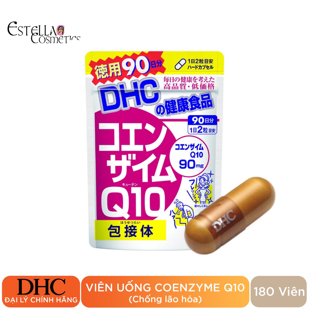 Viên Uống Chống Lão Hóa Da DHC Coenzyme Q10 (30 Ngày, 90 Ngày)