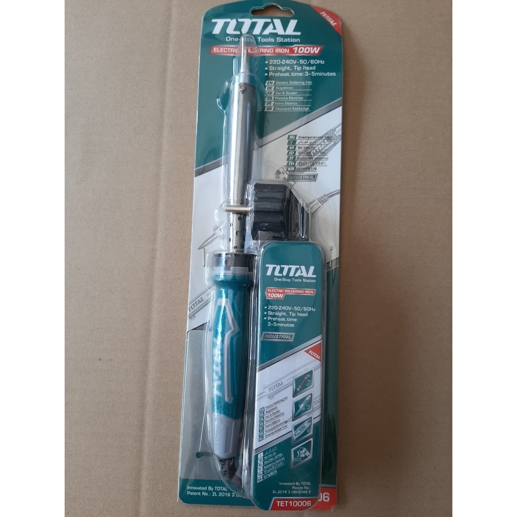 100W MỎ HÀN CHÌ TOTAL- TET10006-1
