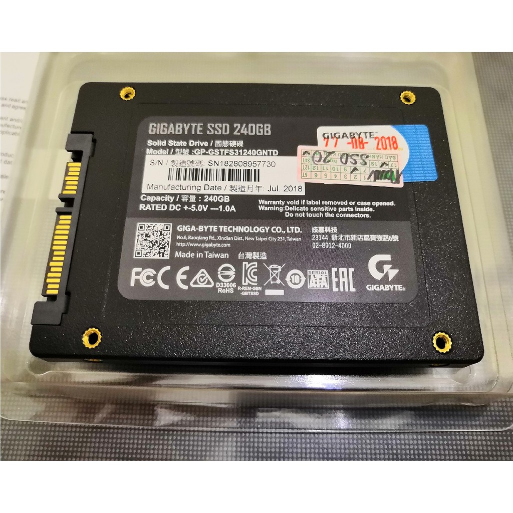 SSD Gigabyte 240Gb sata3 6gb/s | BigBuy360 - bigbuy360.vn