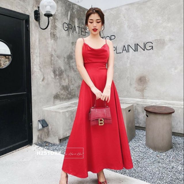 💥💥ĐẦM MAXI CỔ ĐỔ