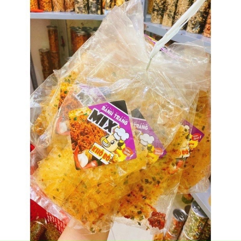 Bánh tráng mix vị khô bò - 1 bịch