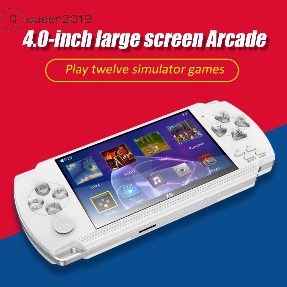 Máy chơi game cầm tay 1500 trò chơi phong cách retro giao diện MP3/MP4/EBook TV