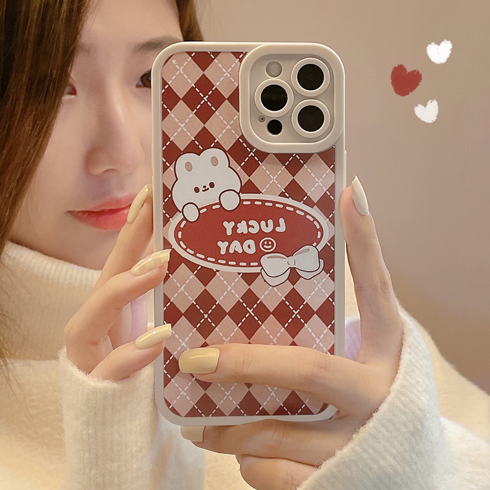 Ốp lưng iphone hình Thỏ Lucky Day 13promax/13pro/13/12promax/12pro/12/11promax/11/7plus/8plus/x/xs/xsmax