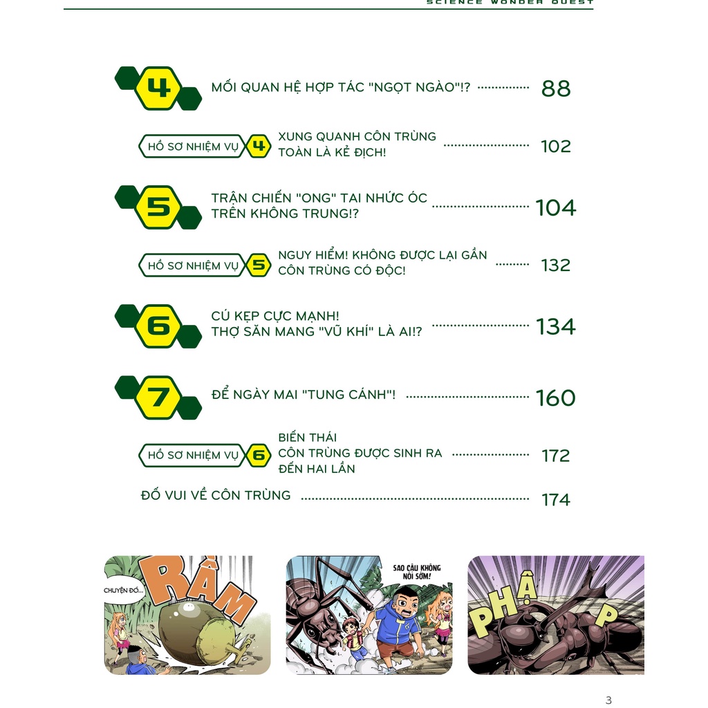 Sách Nhiệm vụ khoa học kỳ bí tập 1: Thoát khỏi thế giới côn trùng