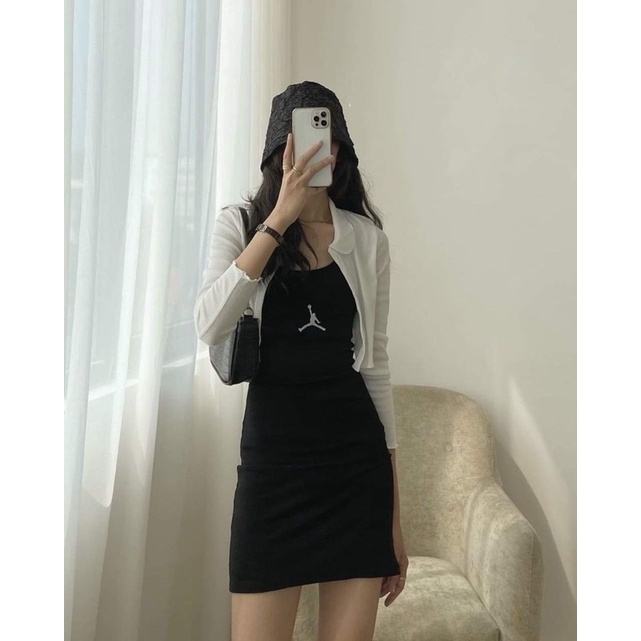 Sét váy người kèm áo khoác KA12